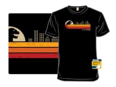 Retro Kaiju Stripes