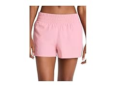 Reebok Womens (S) Sprinter Zip 3" Short Dusty Rose