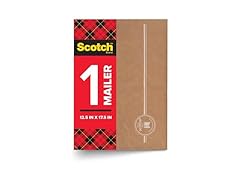 Scotch Curbside Recyclable Padded Mailers, 50 Pack