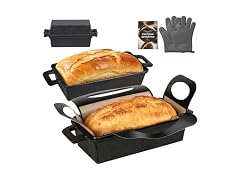 ROTTOGOON 2 in 1 Cast Iron Loaf Pan