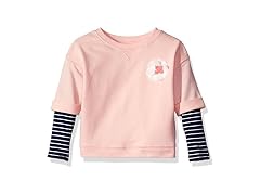 Carter's Girls Knit Fashion Top, Pink,