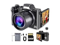 Kasukani  DC13 Digital Camera4K (Open Box)