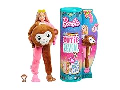 Barbie Cutie Reveal Fashion Doll, Jungle