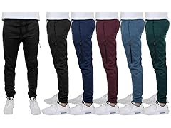 3Pk Asst Mens Fleece Sweatpants