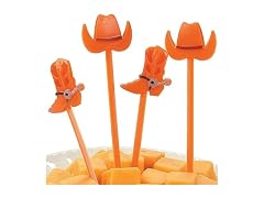 Western Hat and Cowboy Boot Picks (bulk set of 72)