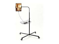 Coslony Rolling Adjustable Tablet Stand