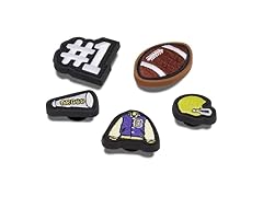 Crocs Jibbitz Football Varsity 5-Pack
