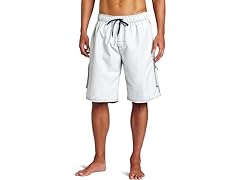 Kanu Men's Silver Swim Trunks (S)