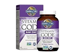 Garden of Life Zinc 60ct