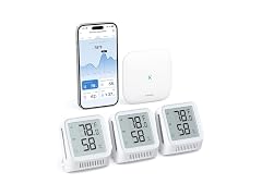 X-Sense WiFi Thermometer Hygrometer 3 Sensors