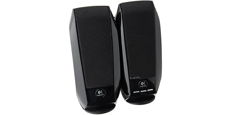 2.0 Multimedia Speakers w/3.5mm, Black