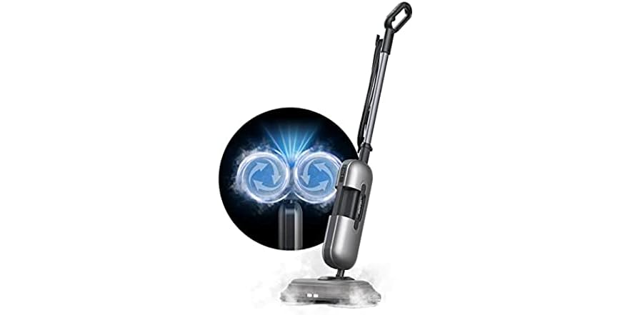 (NEW!) Aspiron 1100W Electric Spin Steam Mop
