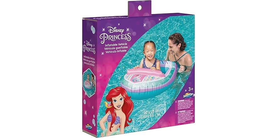 Swimways Disney Ariel Inflatable Boat