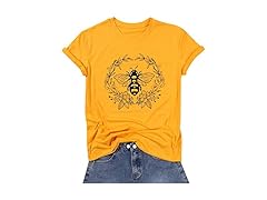 Women's Yellow Bee T Shirt