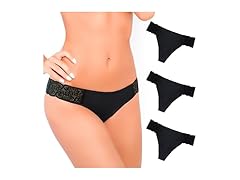 BADARI Seamless Athletic Thongs for Women