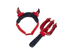 Fringe Studio Wear & Play Plush Dog Toy, Cute Lil Devil