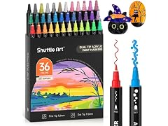 Shuttle Art 36 Dual Tip Acrylic Paint