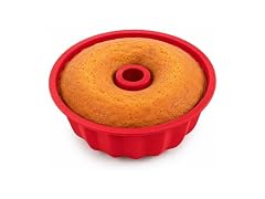Mrs. Anderson's Baking Silicone Bundt Cake Pan, 9 Inch