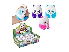 3.75 Inch Squish and Stretch Panda Toy – 12 Count