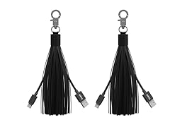 TAMO Tassel Micro USB Cable - 2 Pack