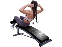 Finer Form Sit Up Bench w/ Reverse Crunch Handle