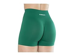 Aurola Seamless High-Waisted Workout Shorts (S)