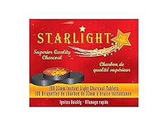 Starlight Charcoal Box of 100 Quick Lite