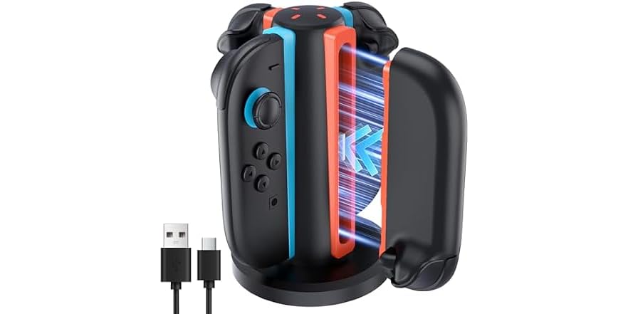 AceGamer 4-in-1 Nintendo Switch 2 Joy-Con Charging Dock