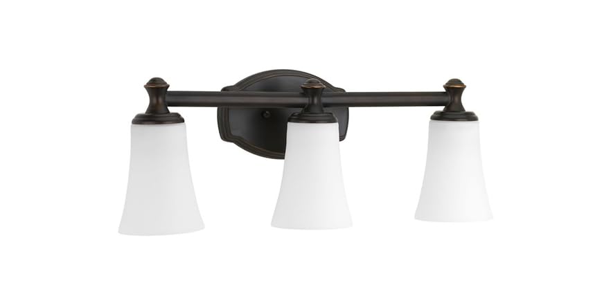 3-Light Bath Fixture, Oil Rubbed Bronze