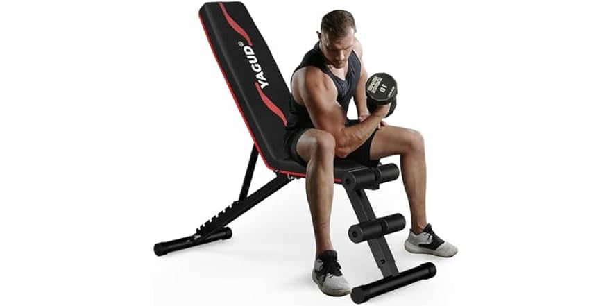 YAGUD Adjustable Workout Bench