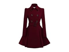 Women’s Pea Coat with Belt