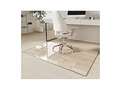 Koonmi Glass Chair Mat 36" x 55"