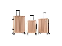 Rockland Paris Hardside Luggage, 3-Piece Set (20/24/28)