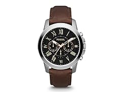 Fossil FS4813P Grant Chronograph Brown Watch