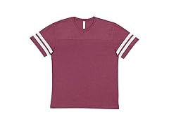 LAT Men (XL) Adult Fine Jersey Crew Neck Short Tee