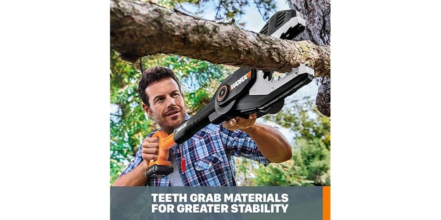Worx 20V JawSaw Cordless Chainsaw Power Share