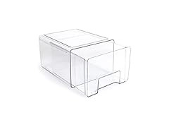 Smart Design Tall Pull-Out Stackable Storage Bin