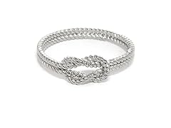 Sterling Silver Braided Knot Ring