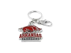 NCAA Arkansas Razorbacks Heavyweight Logo Keychain