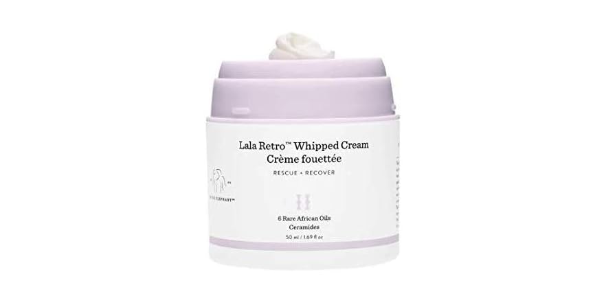 Elephant Lala Retro Whipped Cream – Feuchtigkeitsspendende Gesichtscreme Mit Polypeptiden, Pump-Spender