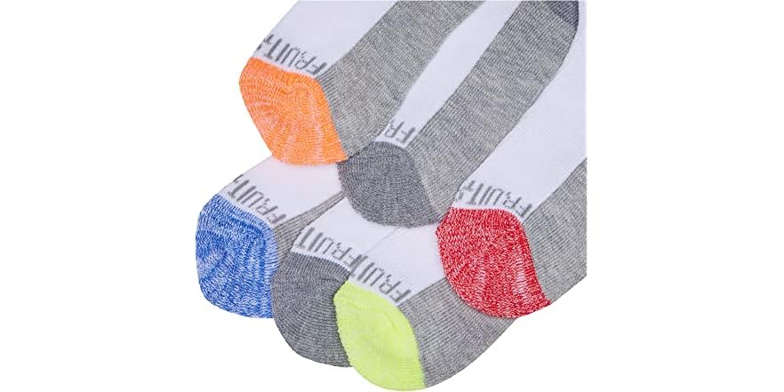 Fruit of the Loom Boys Big 10 Pair Sock