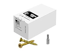 Decking Screws #9 2-1/2" Gold 100pc