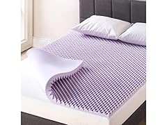 Best Price Mattress Full 1.5" Egg Crate Mattress Topper