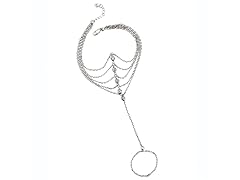 Star Cut Beaded 5 Layer Bracelet