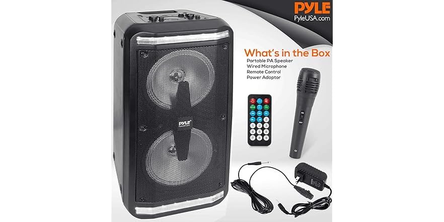 Pyle Bluetooth Speaker & Microphone Syst