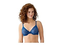 Wacoal Womens Halo Lace Underwire Bra
