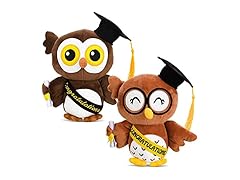 2 Pc Class of 2024 Graduation Plush Owl