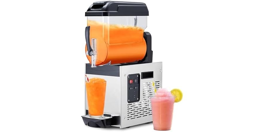 500W Commercial Slushie Machine Single Tank 12L