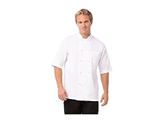 Chef Works Men's Tivoli Chef Coat (L)