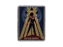 Captain Marvel Woven Tapestry Blanket